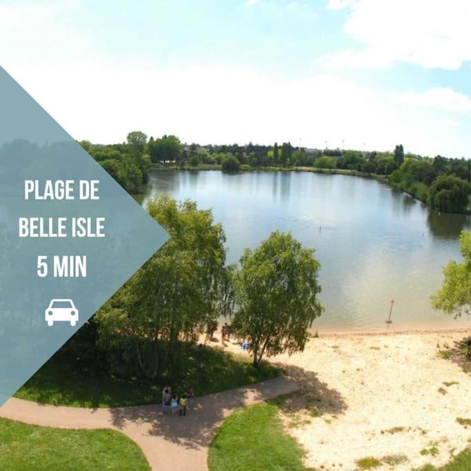 Le Paisible • Garage Privatif • Traversant • Calme Châteauroux Buitenkant foto
